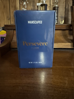 MANSCAPED Persevere Men s Cologne Eau de Toilette 1.7 Oz 50 ML (New,SEALED)