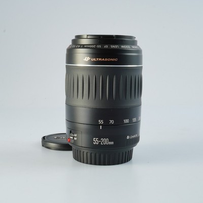 EXCELLENT Canon EF 55-200mm F/4.5-5.6 Ⅱ USM Zoom Lens | eBay