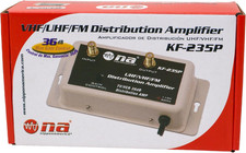 36 DB Cable Antenna Color TV Booster Signal Amplifier VHF UHF FM HDTV