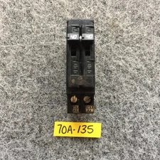Challenger A240 2 Pole 20 Amp 120/240VAC Side Clips THIN Circuit Breaker