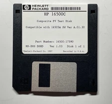 Agilent 16500-17590 HP 16500C Composite PV Test Disk Compatible with 16505A SW