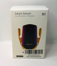 Smart Sensor Car Wireless Charger R1 Simple Fast Automatic Phone Holder.