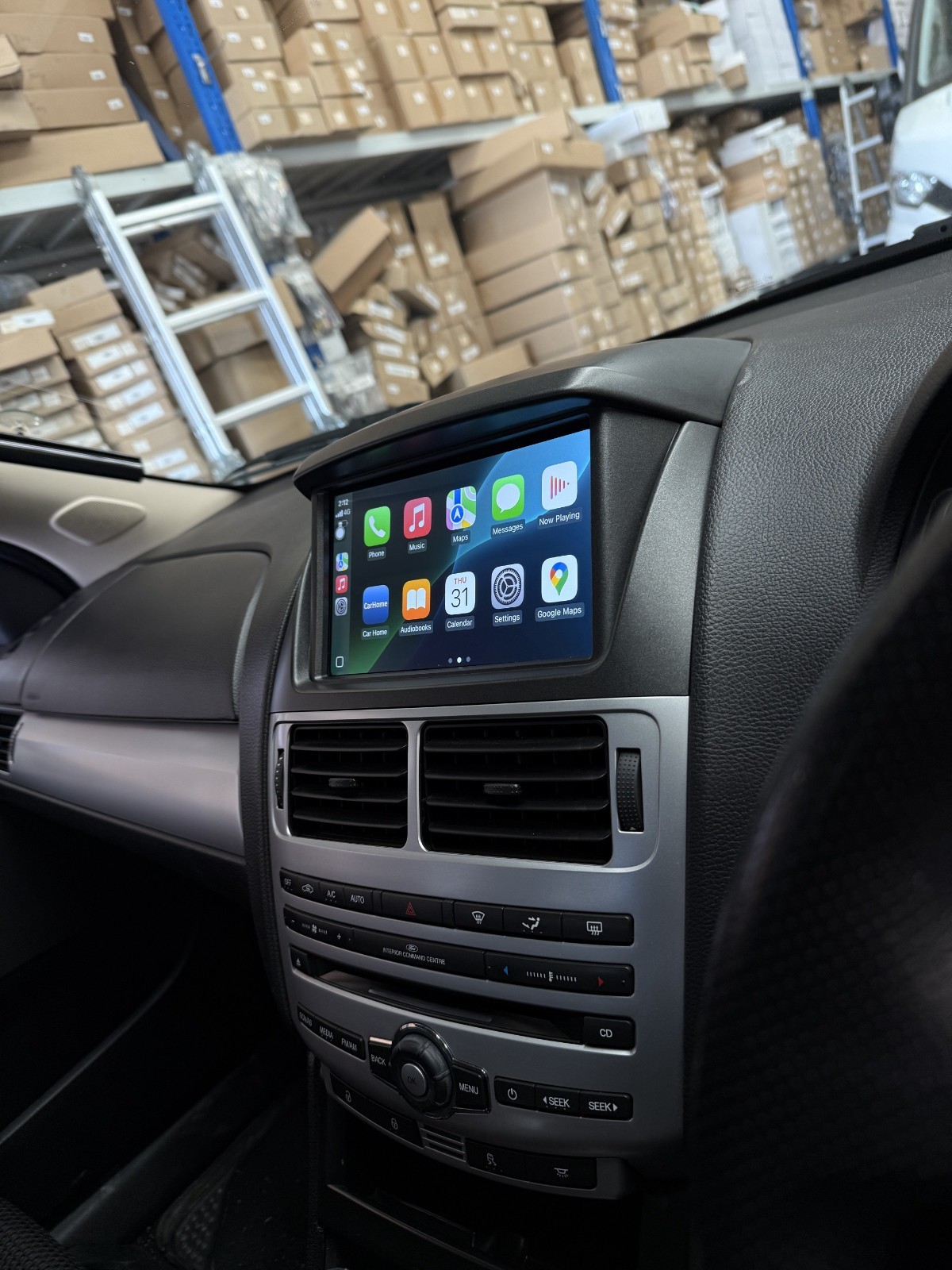 Ford Falcon FG MK2 to MK2 Premium Unit | SatNav +GPS —CarPlay |Android Auto | 8"