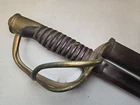Civil War Model 1860 Cavalry Sword Saber + Scabbard - Emerson & Silver 1864