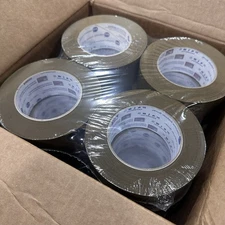 (4 Rolls Sealed) IPG 525 Flatback Tape 1.88” x 60yd 5.5mil High-Adhesion Kraft