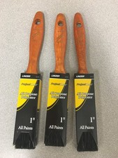 3 PACK-Linzer Project Select 1 in. Flat Paint Brush 17833D