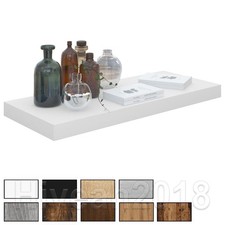 1/2/4 Stk. Wandregal Hängeregal Bücherregal Schweberegal Wandboard CD DVD Regal