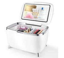 6L Mini Skincare Fridge Portable Makeup Cooler for Beauty Drinks Home Office