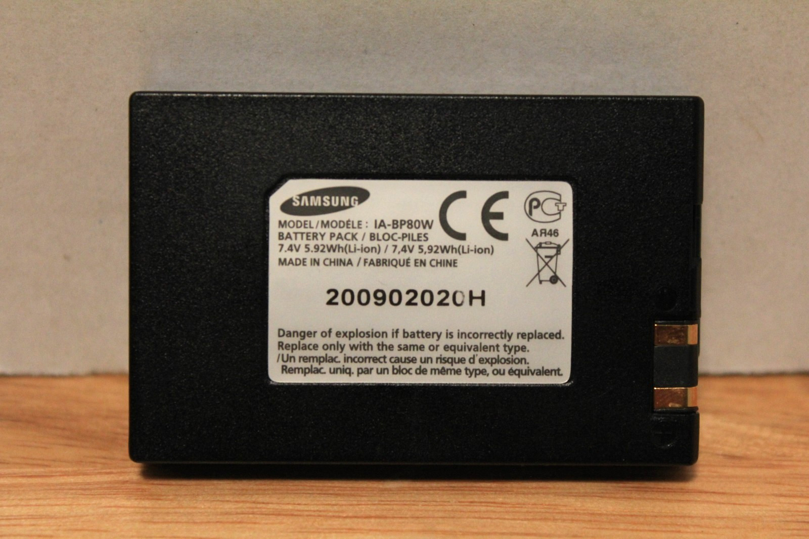 Genuine Samsung IA-BP80W Battery Pack