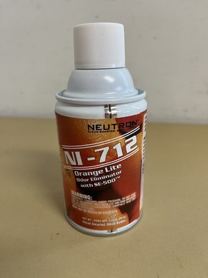 Neutron NI-712 Lite Odor Eliminator Fresh Orange Scent 7.25 Oz