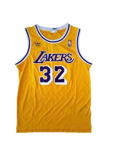 Magic Johnson Signed Los Angeles Lakers (Home Gold) Jersey JSA - Picture 3 of 4