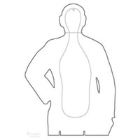 B-21ecb Udps-50 B-21e Cardboard Target, Pack Of 50 B-21ecb Udps-50 B-21e Cardboard Target, Pack Of 50