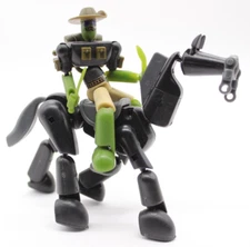 Stikfas Cowboy Action Figure With Stallion 2035 (Please Read)