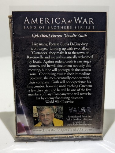America At War: Band Of Brothers iCardz 2009 (Pick Your Card) - 第 81/101 張圖片