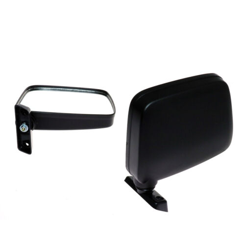 L/R Door Mirrors Black Fits 60-86 Datsun Nissan 720 120Y 520 521 620 B310 Pickup - Picture 2 of 6
