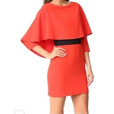 Alice & Olivia Cairo Cape Dress Size 2