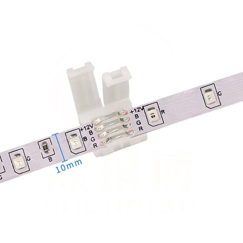 Lights Connectors LED Strip Accessories RGB LED Tape Connector Extension Wire - Picture 10 of 16