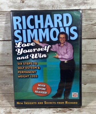 Richard Simmons Love Yourself and Win DVD NEW 6 Steps to Self Esteem Weight Loss