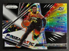 2021-22 Panini Prizm Basketball Donovan Mitchell Prizmatic Disco 