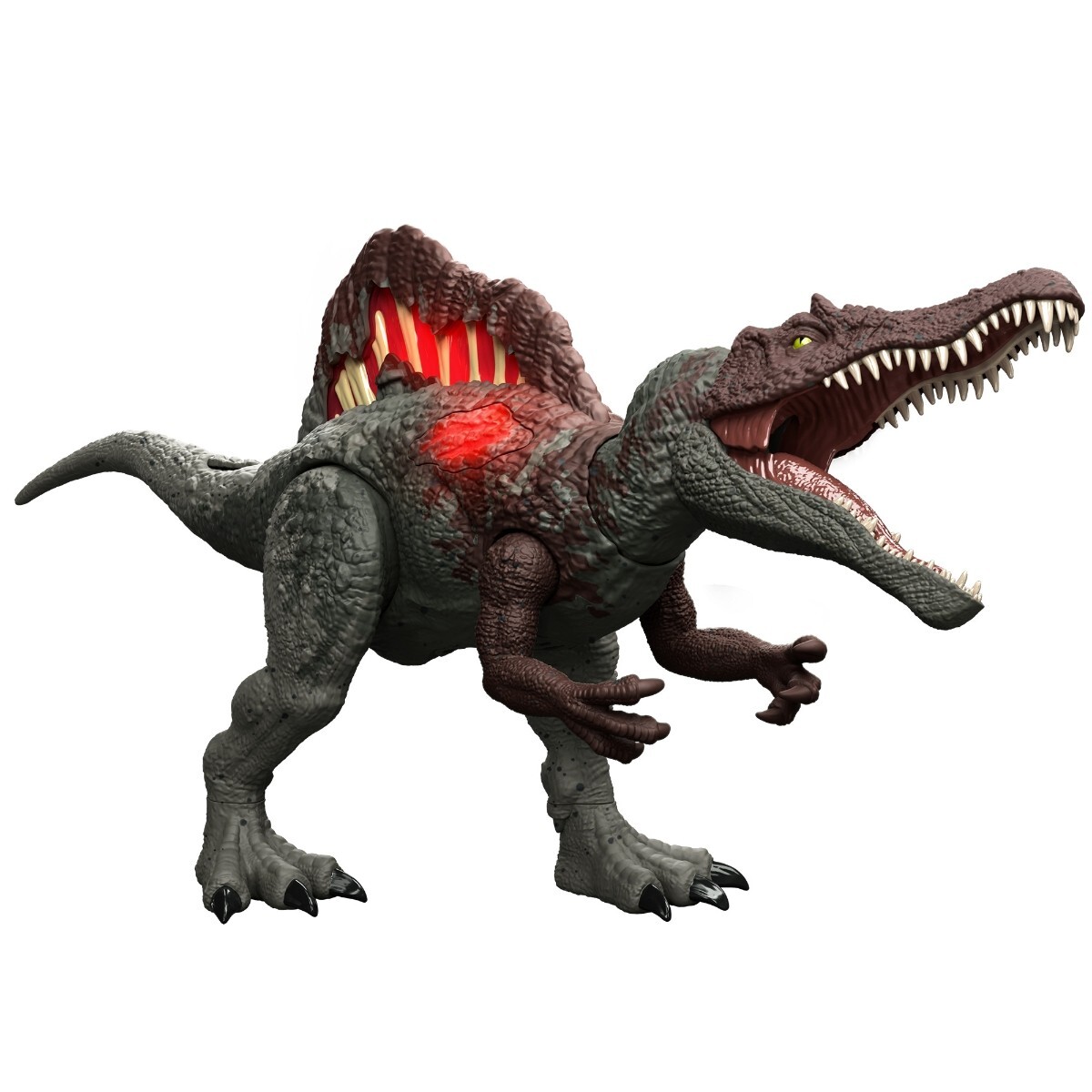 MATTEL JURASSIC WORLD Damage! Hikaru Spinosaurus Action Figure