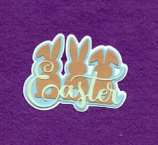 EASTER  4 die cuts Spring Church Jesus scrapbook cards