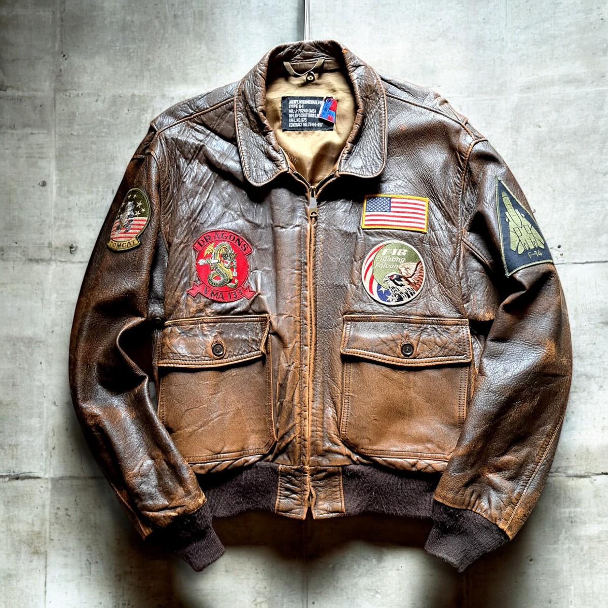 Giubbotto pelle aviatore Schott G1 originale top gun maverick