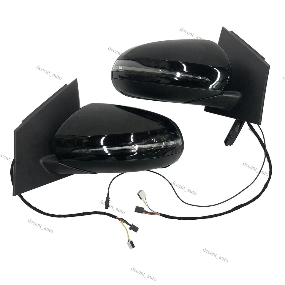 汽车侧门镜一对适用于梅赛德斯奔驰 B 级 W247 B180 B200 B250 2020-22 — 第 4/4 张图片