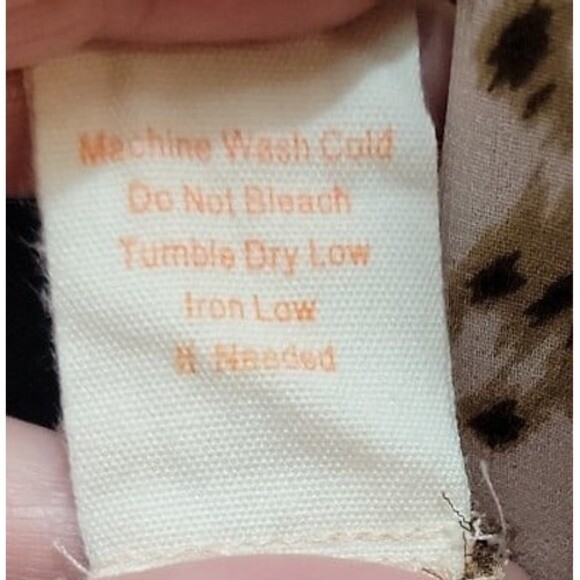 Leopard print blouse,  Button-down tie front blou… - image 12