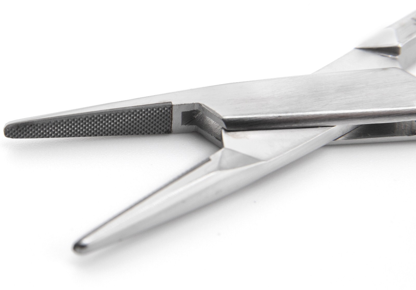 JARIT 121-131 Durogrip Crile Wood TC Tungsten Carb-Bite Needle Holder 7"