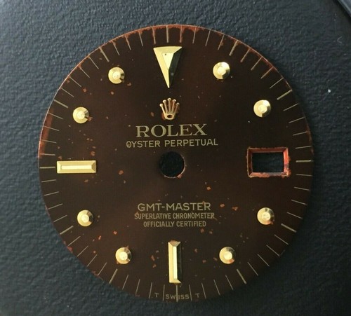 Vintage Rolex GMT Master Brown Gloss Dial for 1675 Watch for Parts BUY IT  NOW | eBay
