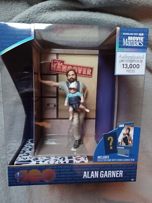 McFarlane Movie Maniacs Alan Garner with Baby Carlos The Hangover 6'' Figure