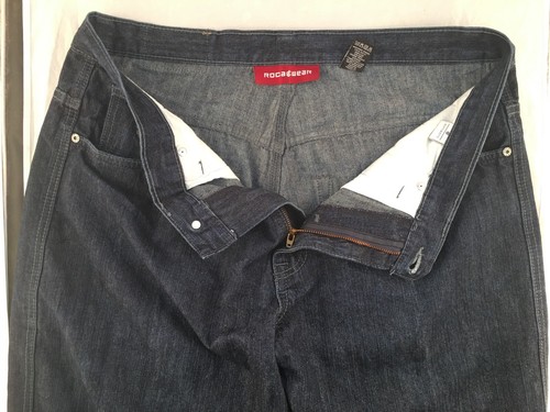 RocaWear Mens Jeans very Dark Blue - 37.5" waist excellent cond - Picture 8 of 11