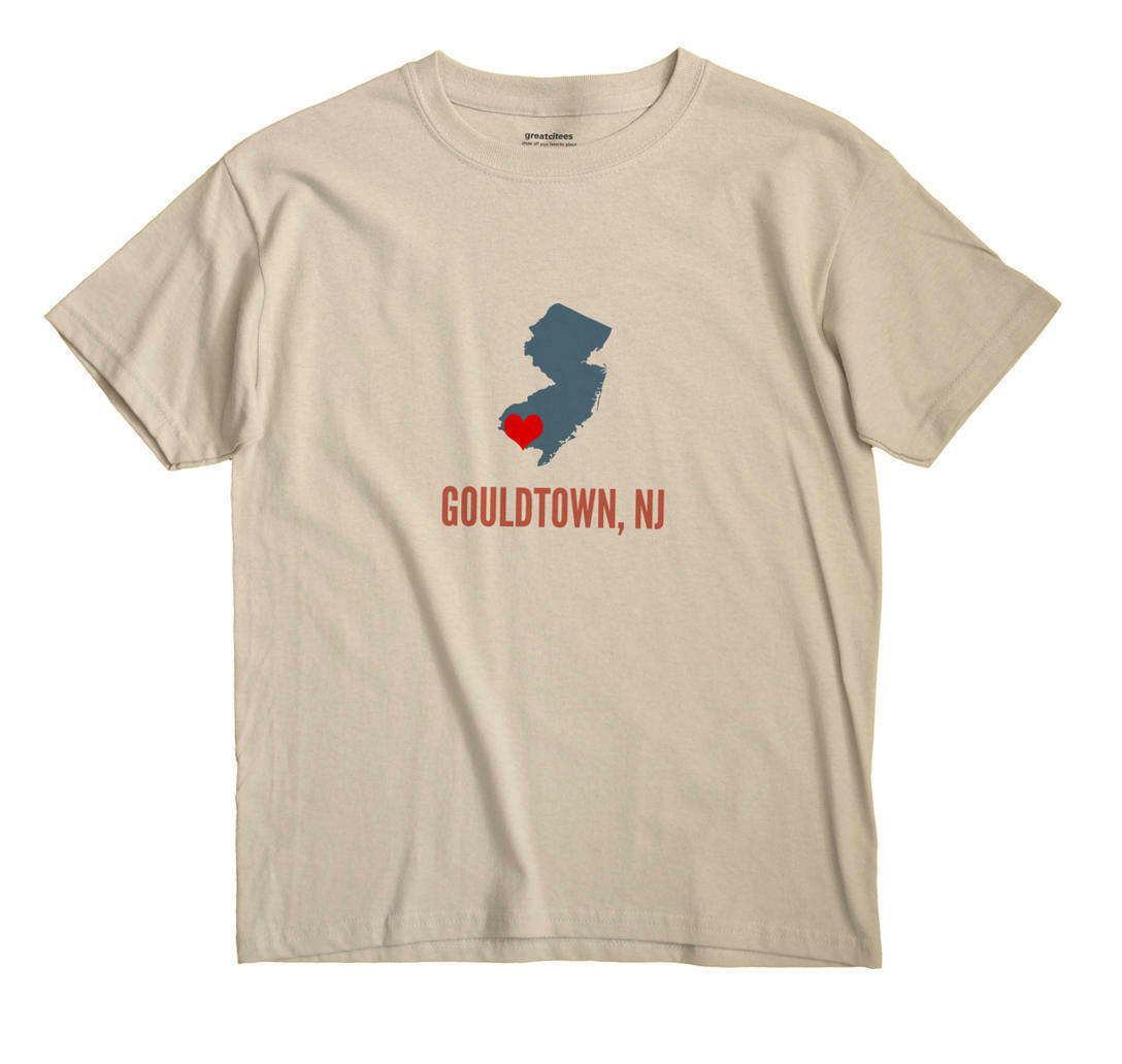 Gouldtown New Jersey NJ TShirt HEART eBay