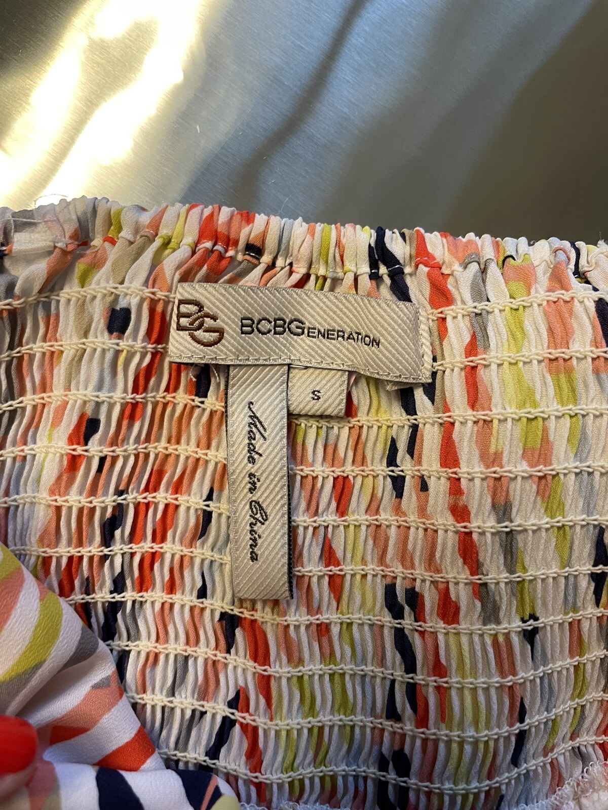 BCB Generation small strapless printed maxi dress… - image 6