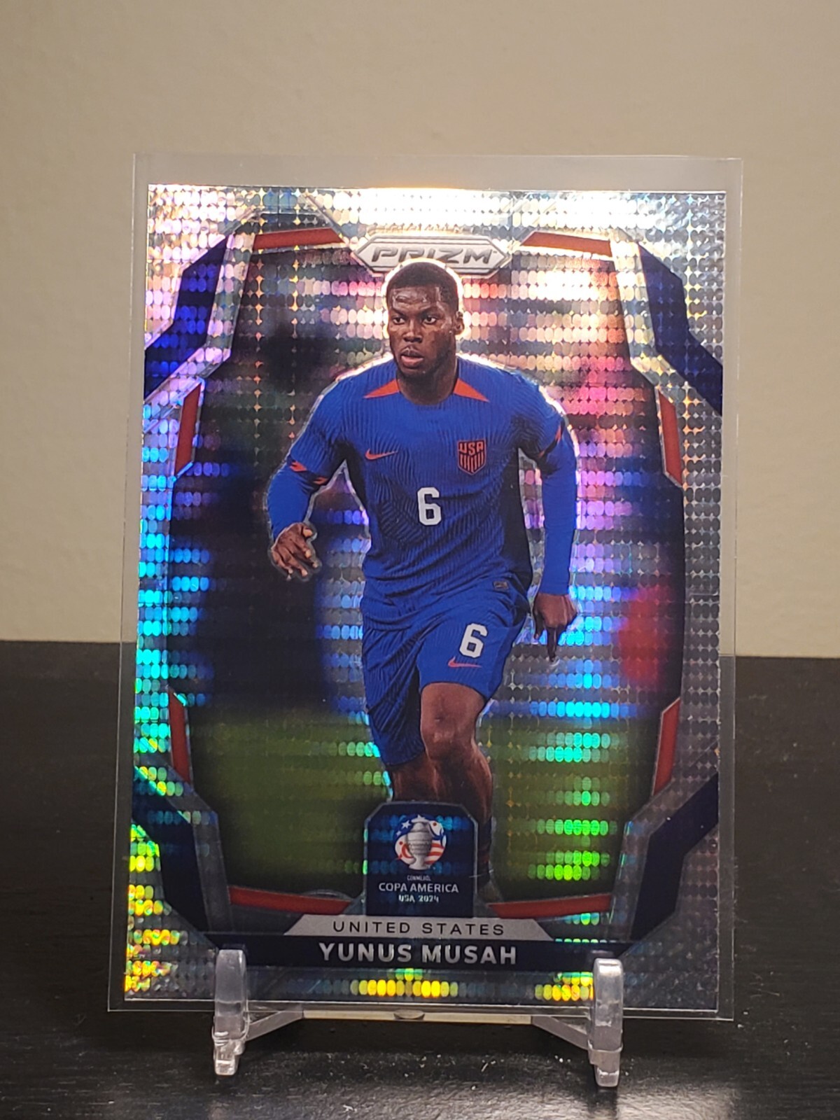2024 Prizm Copa America - YUNUS MUSAH - Hyper Prizm - USA #153