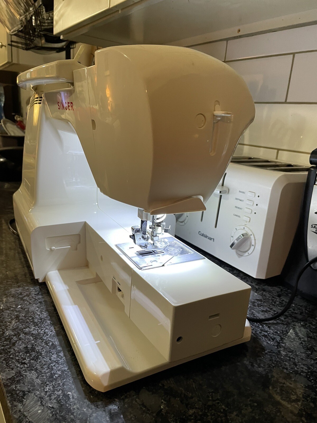 SINGER SEQS6700 Futura Quartet Sewing and Embroidery Machine AsIs eBay