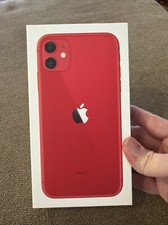 Apple iPhone 11 Red 64GB  Empty Box Only  BL 