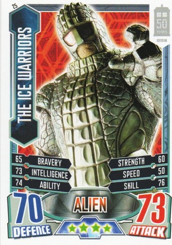 Dr Who Timeless & Doctor Who Alien Attax 50 Year Tardis Single Trading Cards - Picture 113 of 198