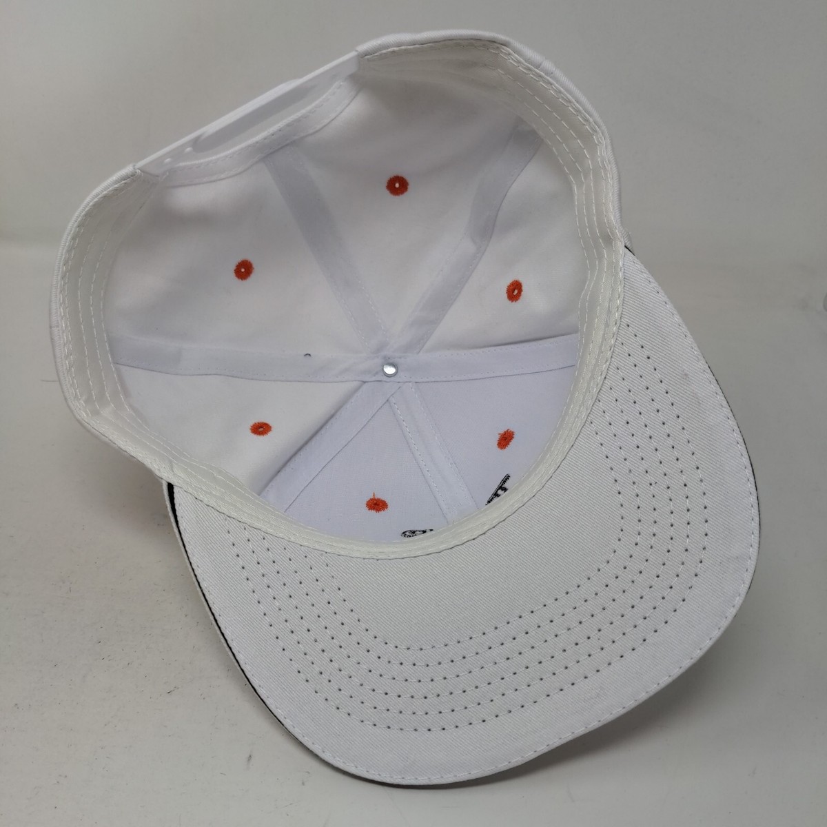 Eli Lilly Men's Snapback Hat White Tap The Cap #35 Embroidered