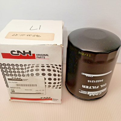 CNH NEW HOLLAND OIL FILTER 84221215 GENUINE OEM LOADER BACKHOES & TL TRACTOR NOS