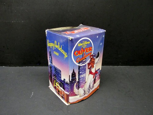 Walt Disney Oliver and Company 1988 McDonald's DODGER Plush Christmas Ornament - Picture 5 of 5