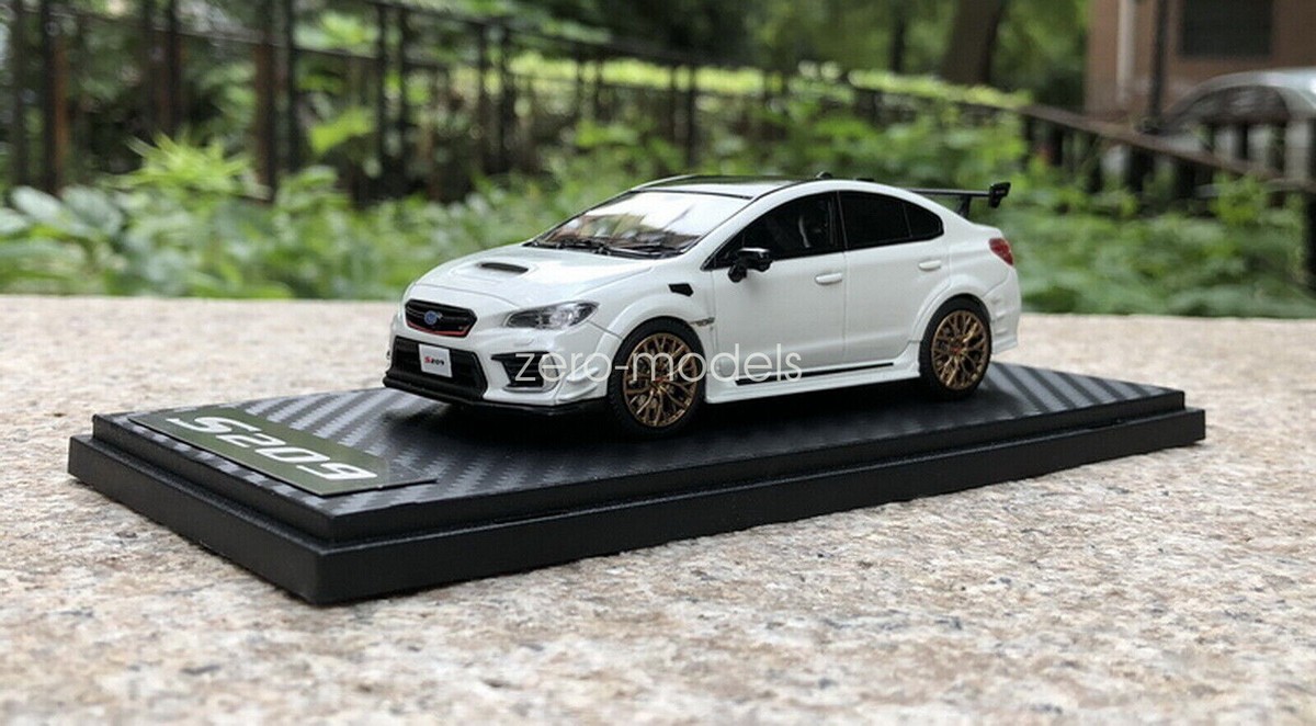 MC 1/43 スバル インプレッサ S209 MC 1/43 Scale Subaru WRX STi s209 Resin Car Model kids Toy