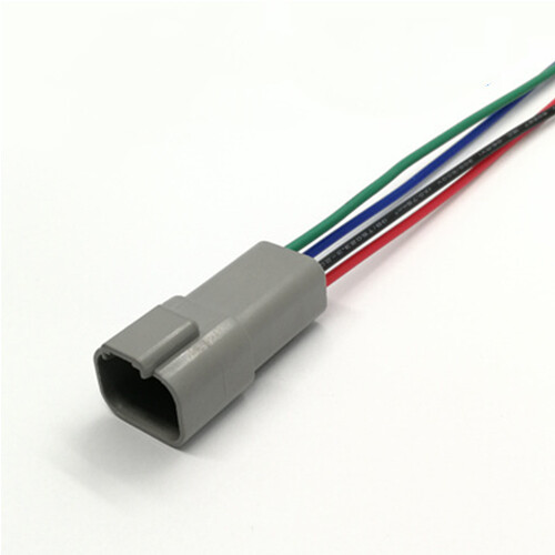 2x Assembled Deutsch DT 2P/3P/4P/6P/8P/12Pin Way Waterproof Automotive Connector - Picture 7 of 16