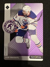 2023-24 Upper Deck Synergy Hockey Leon Draisaitl #CG-2 Cast For Greatness Purple