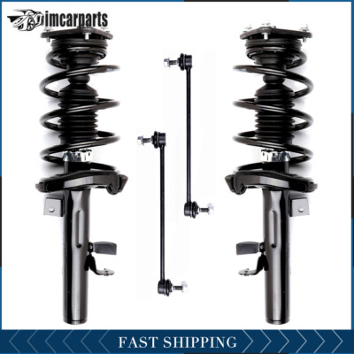 Front Quick Struts & Sway Bar Link 2012 2013 For Ford Focus 2.0L Auto Trans