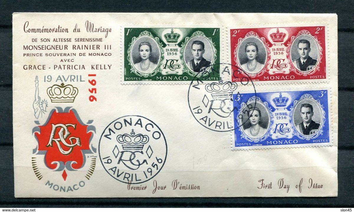 Carte Postale Monaco 1956 - 19 Avril 1956 - Timbre Neuf Non Oblitéré - Collection Philatélie
