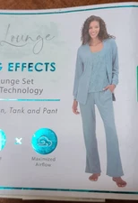 New Live2Lounge Ladies' 3-piece Lounge Set Blue XXL