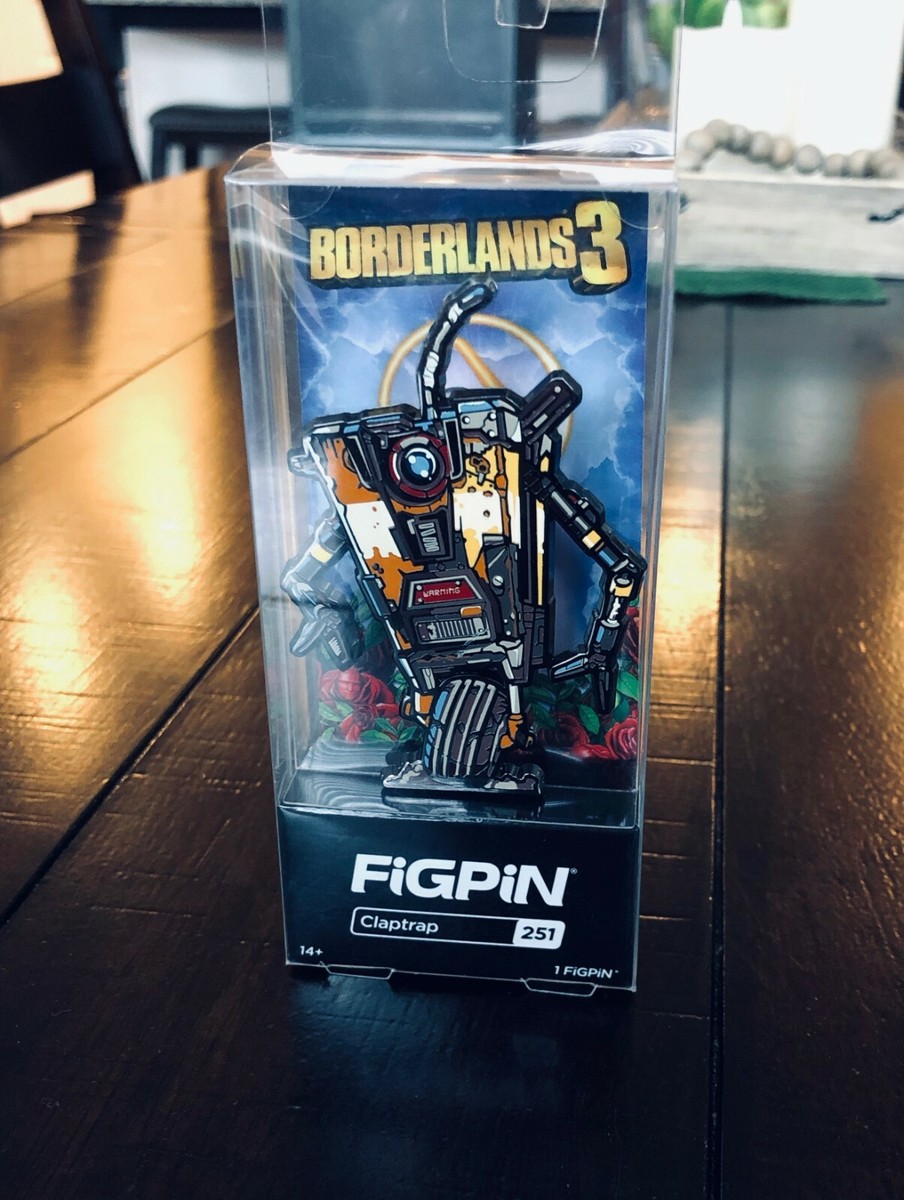 Borderlands 3: Clap Trap Claptrap (#251) – Collectors FiGPiN NEW