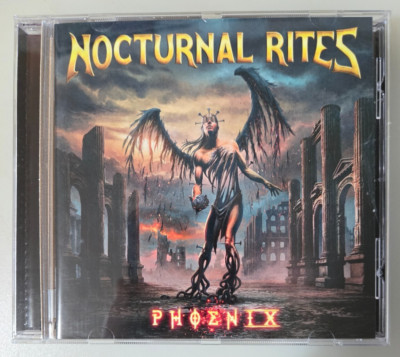 NOCTURNAL RITES Phoenix (2017) CD Swedish Power Metal Heavy like Hammerfall