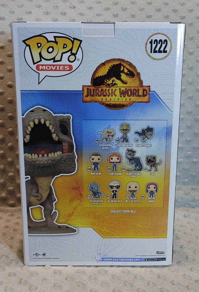 その他 Funko POP! MOVIES T.REX 1222 Funko Pop! Jurassic World: Dominion - T-Rex Jumbo #1222